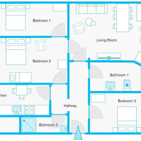 Boediker Loft, 3 Bedroom App With 2 Bath Rooms In Friedrichshain Up To 9 Berlin Exterior photo